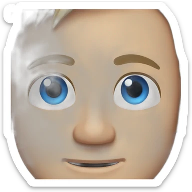 daniel craig blue eyes sticker