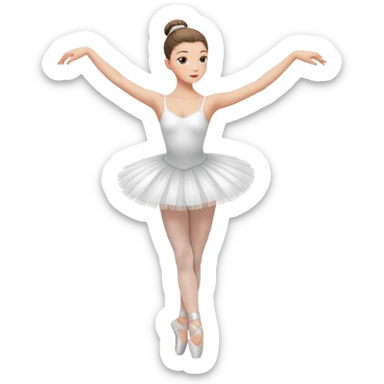 ballet dancer sticker