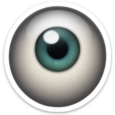 eye ball sticker