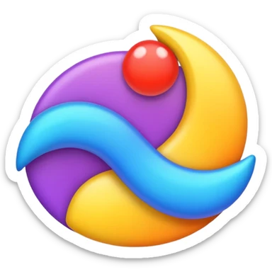  neue projekte, new challenges sticker