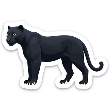 Emoji de pantera sticker