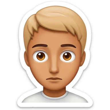 Person looking at an impossible thing to do sticker