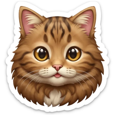 Brown Tabby Kitten sticker