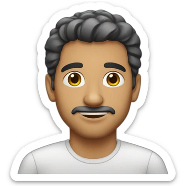 Algerian man sticker