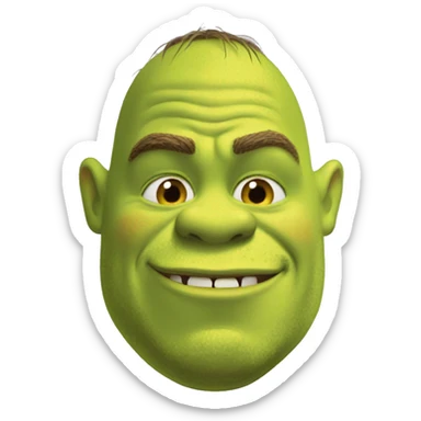 Shrek sticker
