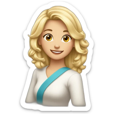 Caroline dans nos jours heureux sticker