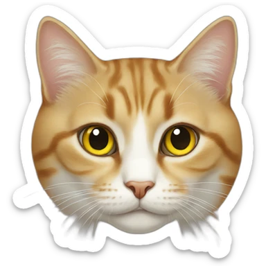 cat, ukraine sticker