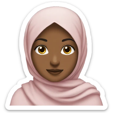 Hijabi clean girl sticker