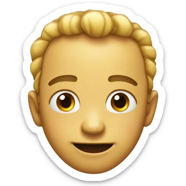 emoji smirking like a surprise sticker