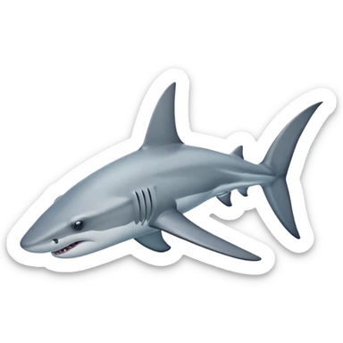 hammerhead shark sticker