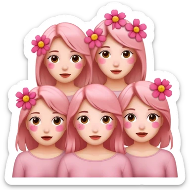 Emojis de las grils🌷🌷 sticker