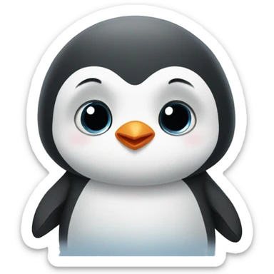 Baby penguin  sticker