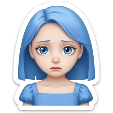 Sadness from the Inside Out movie sticker