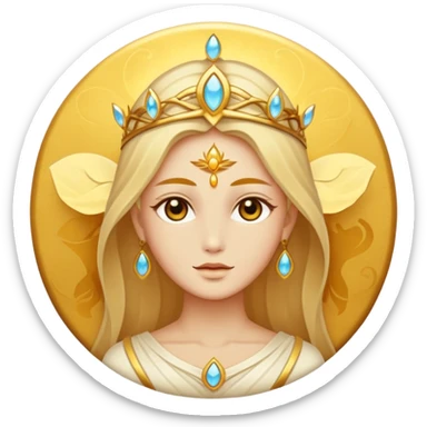 Deus todo poderoso e imortal sticker