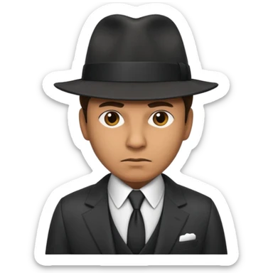mafia leader sticker