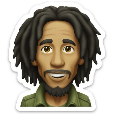 Bob Marley sticker
