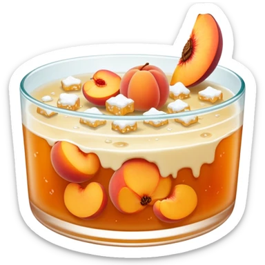 snow fungus and peach gum soup sticker