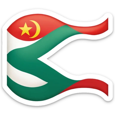 Kürdistan bayrağı emoji 🇹🇯 bunun gibi sticker