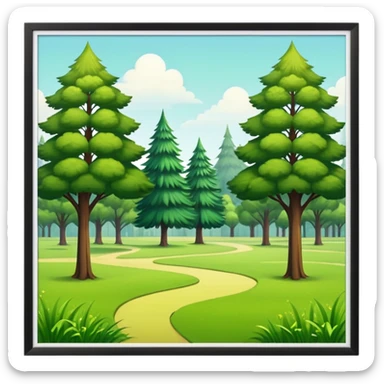 A local park sticker