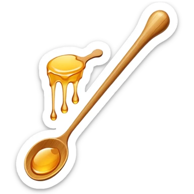 Honney Spoon Stick sticker