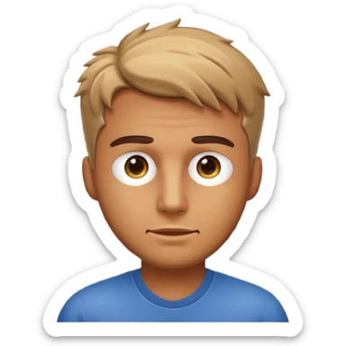 Male peeking behind the blinds can't see whole face only eyes BEHIND blinds sticker