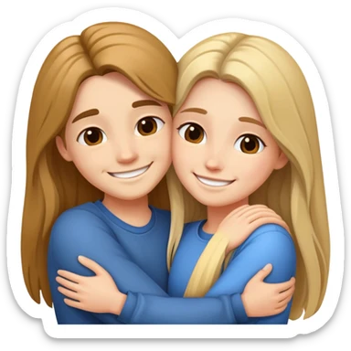 best friends for ever sticker