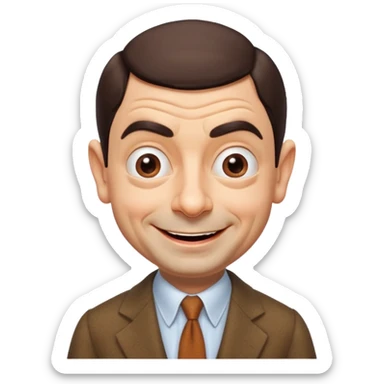 mr bean sticker