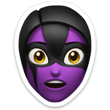 Scared Mileena Mortal Kombat X sticker