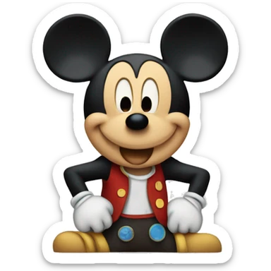Mickey mouse sticker
