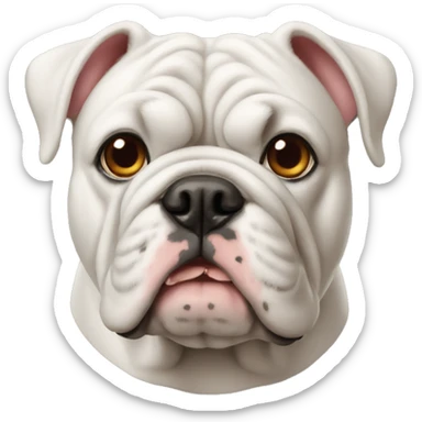 Bulldog sticker