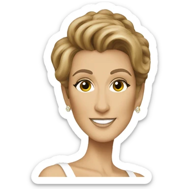 celine dion sticker