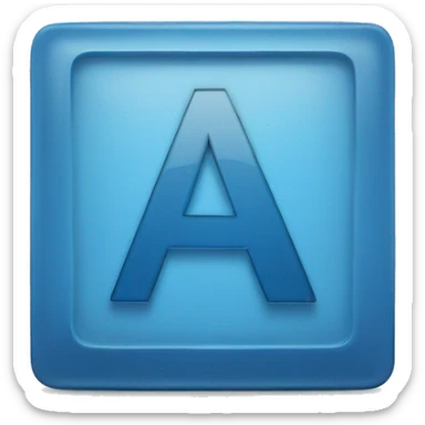 make a blue square wit a + sign in whoithe insede it sticker