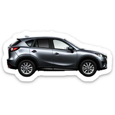 mazda cx5 polymetal grey sticker