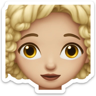 Un beso entre dos chicas sticker