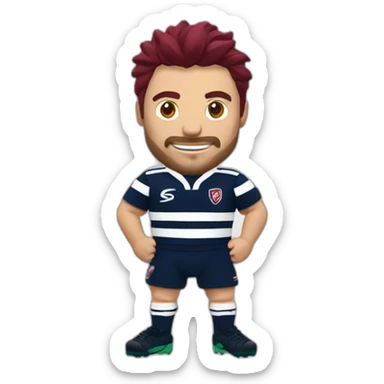 Union Bordeaux Bègles rugby sticker