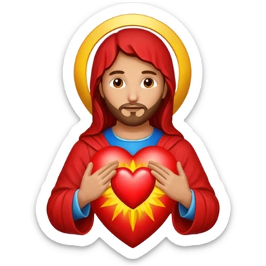 sagrado corazón de Jesús  sticker