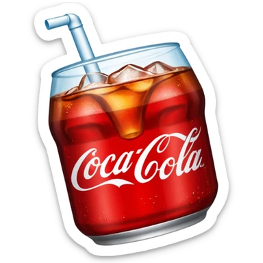 Coca cola sticker