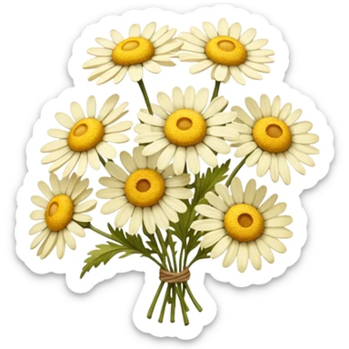 Chamomile sticker