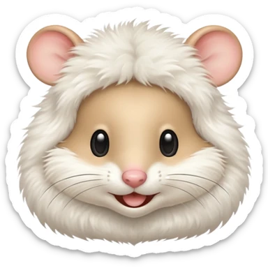 Cute Mouse face 🐭 sticker