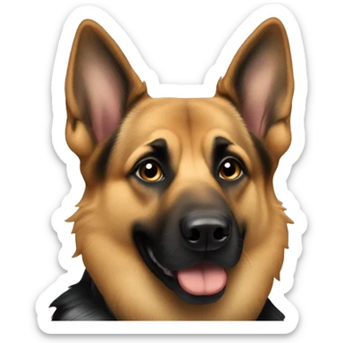 german shephard sticker