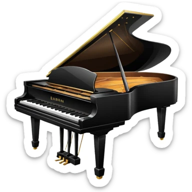 Piano sticker