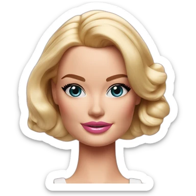 Barbie margot robbie sticker