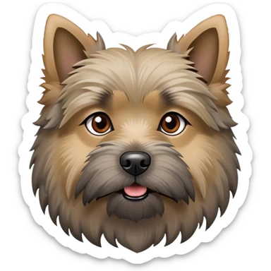 Cairn terrier dog  sticker