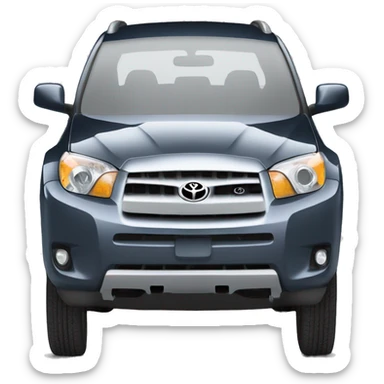 2009 Toyota RAV4 with brush guards sticker