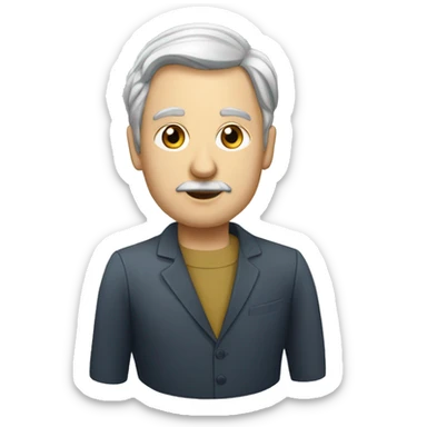 Homme Politique qui parle à quelqu'un  sticker