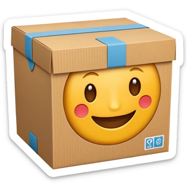 Crée 3  emojis détaillés et stylisés ds du nouveau sèche-cheveux BaByliss PRO Drying Wand.
1️⃣ Emoji du carton d’emballage du produit, fermé, design moderne et professionnel.

 sticker