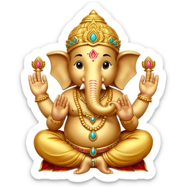 Lord Ganesh sticker