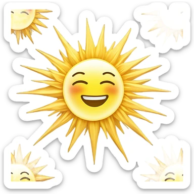 Sun sticker