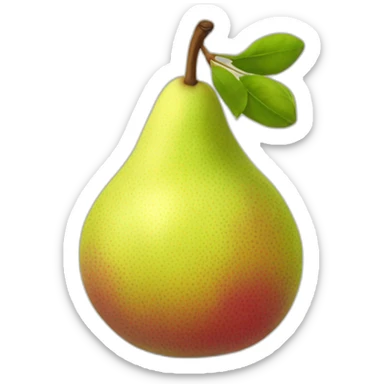 Poire sticker