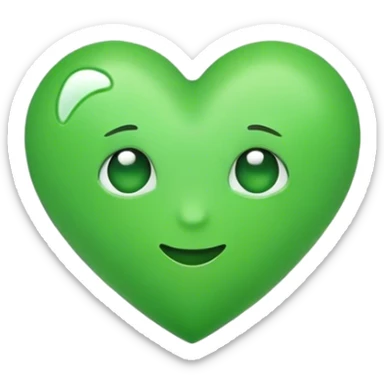 green love emoji sticker
